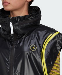 adidas by Stella McCartney ジャンパー　ベスト　ジレ アディダス ステラマッカートニー バーガンディ 中わたジレ