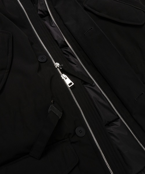 IENKI IENKI（イエンキイエンキ）の「Puffer Parka Jacket（ダウンジャケット/コート・メンズ・ブラック・M）」の8枚目の写真