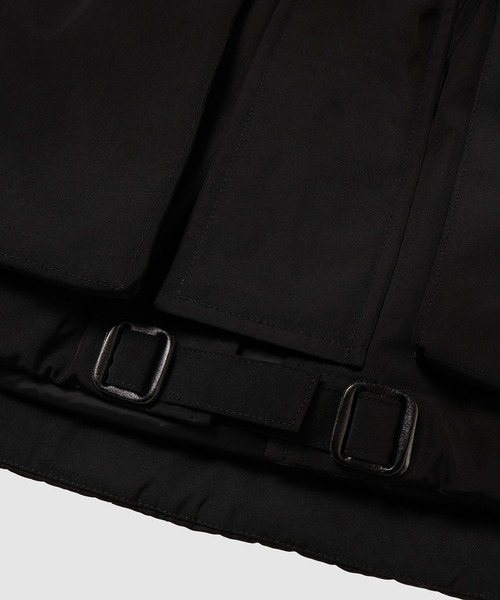 IENKI IENKI（イエンキイエンキ）の「Puffer Parka Jacket（ダウンジャケット/コート・メンズ・ブラック・M）」の2枚目の写真