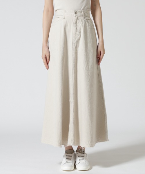 URVIN(アービン)の「URVIN/アービン Aライン DENIM SKIRT デニムスカート(スカート・レディース・ナチュラル/その他35・1/0)」の6枚目の写真