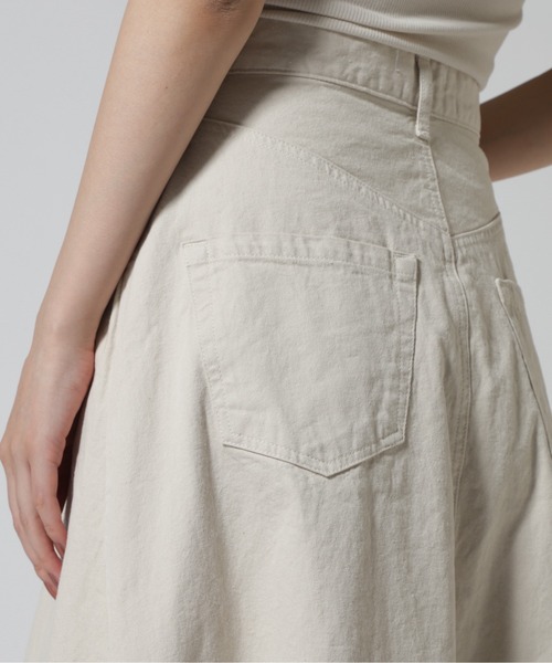 URVIN(アービン)の「URVIN/アービン Aライン DENIM SKIRT デニムスカート(スカート・レディース・ナチュラル/その他35・1/0)」の7枚目の写真