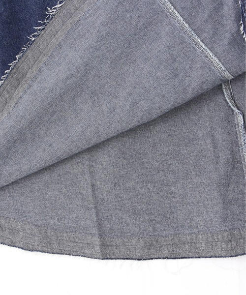 URVIN(アービン)の「URVIN/アービン Aライン DENIM SKIRT デニムスカート(スカート・レディース・ナチュラル/その他35・1/0)」の14枚目の写真