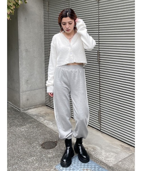 ENVYM(アンビー)の「ラインジョガーPT(その他パンツ・レディース・ブラック/グレー・FREE)」の10枚目の写真