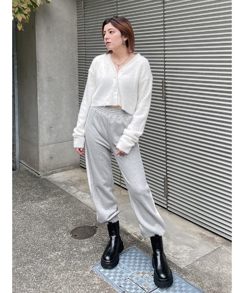 ENVYM(アンビー)の「ラインジョガーPT(その他パンツ・レディース・ブラック/グレー・FREE)」の14枚目の写真