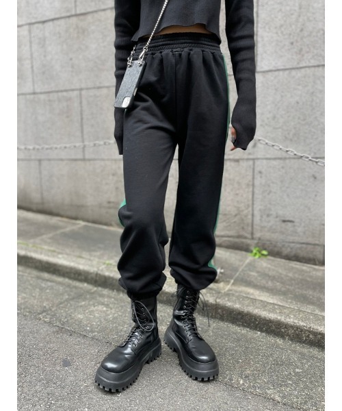 ENVYM(アンビー)の「ラインジョガーPT(その他パンツ・レディース・ブラック/グレー・FREE)」の19枚目の写真