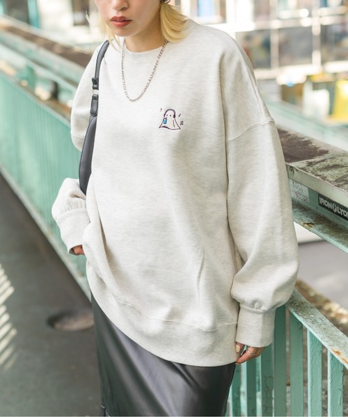 SpRay（スプレイ）の「裏起毛オバケBOXスウェット（スウェット