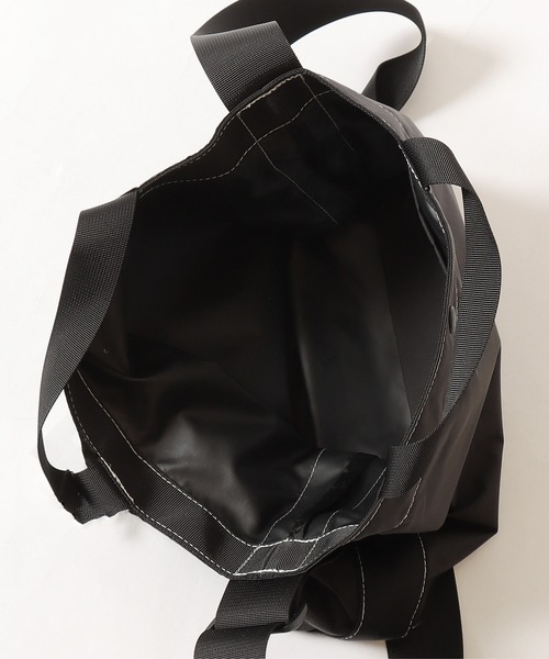 and wander（アンドワンダー）の「and wander/アンドワンダー CORDURA LOGO TOTE BAG トートバッグ（トートバッグ・メンズ・ブラック・FREE）」の5枚目の写真