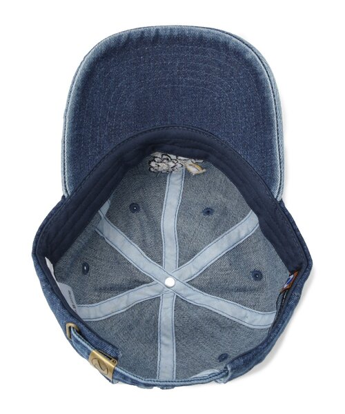 tk.TAKEO KIKUCHI（ティーケータケオキクチ）の「◆ぽっぷレトロフラワー刺繍キャップ（ユニセックスアイテム）（キャップ・メンズ・ベージュ/ブラック/ネイビー系3・00）」の9枚目の写真