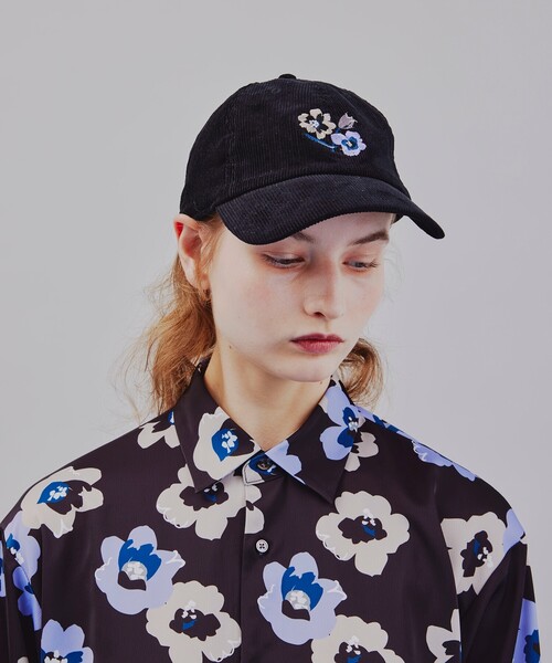tk.TAKEO KIKUCHI（ティーケータケオキクチ）の「◆ぽっぷレトロフラワー刺繍キャップ（ユニセックスアイテム）（キャップ・メンズ・ベージュ/ブラック/ネイビー系3・00）」の17枚目の写真