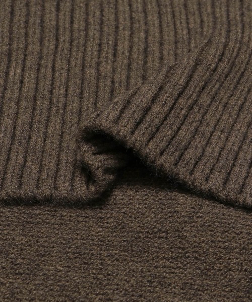 ITEMS URBANRESEARCH（アイテムズ アーバンリサーチ）の「タートルネックニットワンピース（ワンピース・レディース・カーキ/ブラック/ベージュ/ブラウン・FREE）」の5枚目の写真