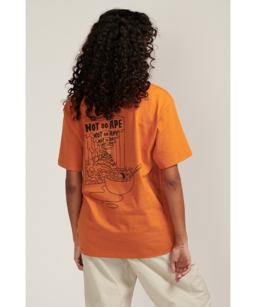 Not So Ape(ノットソーエイプ)の「Cereal Box T-Shirt(Tシャツ/カットソー・メンズ・ブラック/オフホワイト/ネイビー/オレンジ・MEDIUM/LARGE/X-LARGE)」の1枚目の写真