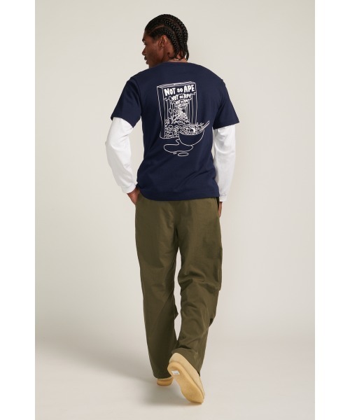 Not So Ape(ノットソーエイプ)の「Cereal Box T-Shirt(Tシャツ/カットソー・メンズ・ブラック/オフホワイト/ネイビー/オレンジ・MEDIUM/LARGE/X-LARGE)」の13枚目の写真