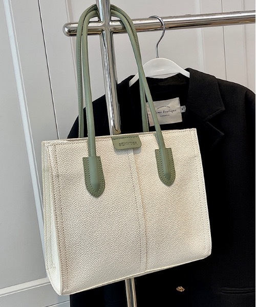 Burner（バーナー）の「【OKUOKU　0909】バイカラー　トート　バッグ　oku-bag-679239099389-30.（トートバッグ・レディース・C/F/G/D/E/A・FREE）」の15枚目の写真