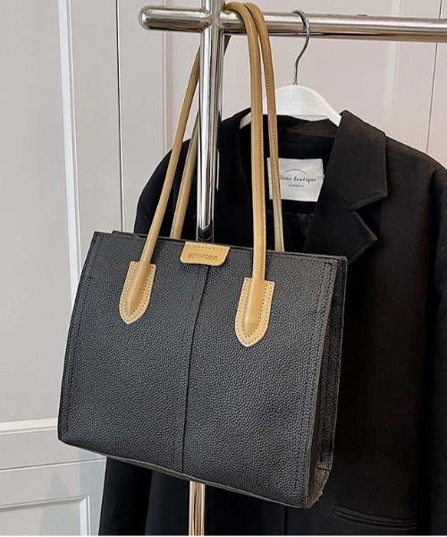 Burner（バーナー）の「【OKUOKU　0909】バイカラー　トート　バッグ　oku-bag-679239099389-30.（トートバッグ・レディース・C/F/G/D/E/A・FREE）」の16枚目の写真