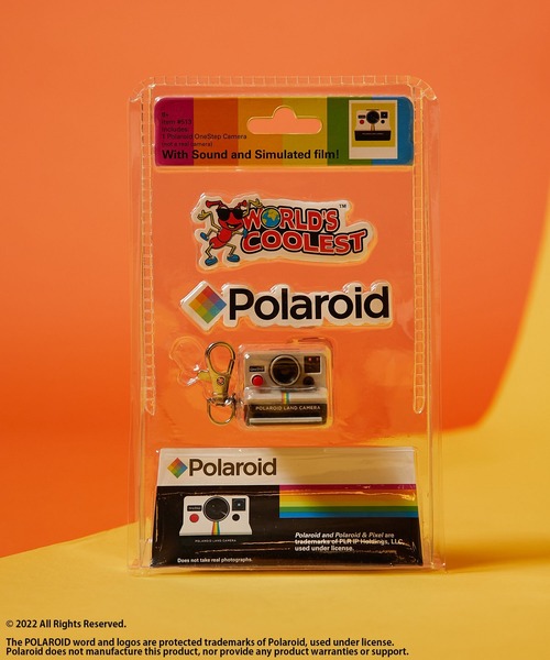 ear PAPILLONNER（イアパピヨネ）の「【Polaroid（ポラロイド）】モックネックTシャツ（Tシャツ/カットソー・レディース・ブラック・FREE）」の5枚目の写真