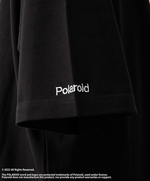 ear PAPILLONNER（イアパピヨネ）の「【Polaroid（ポラロイド）】モックネックTシャツ（Tシャツ/カットソー・レディース・ブラック・FREE）」の13枚目の写真