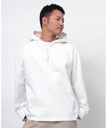 Alil | 【Alil】アリル 10/-天竺 プルパーカー ルーズ シルエット 大人カジュアル(パーカー)