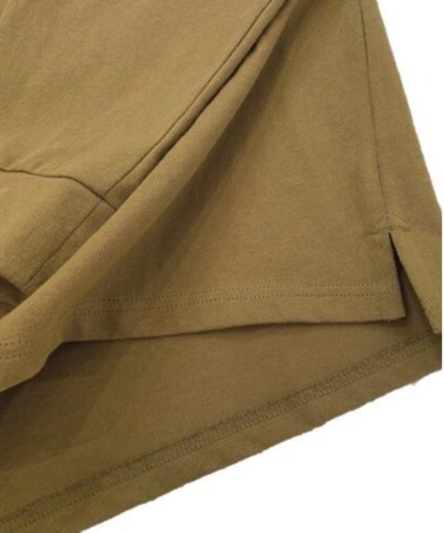 Alil（アリル）の「【Alil】アリル 10/-天竺 プルパーカー ルーズ シルエット 大人カジュアル（パーカー・メンズ・カーキ/ネイビー/グレイッシュベージュ/ブラック/オフホワイト・SMALL/MEDIUM/LARGE）」の7枚目の写真