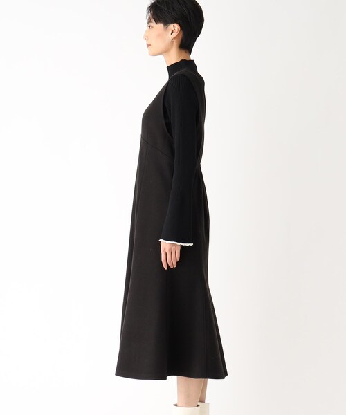 OPAQUE.CLIP（オペークドットクリップ）の「◆【C】フィット&フレアジャンパースカート（スカート・レディース・ナチュラル/ブラック・36/38/40）」の15枚目の写真