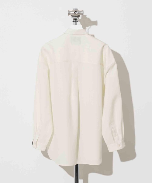 t0110／メゾンスペシャル［M］オーバーシャツ／ションヘルプライム　メンズ MAISON SPECIAL（メゾンスペシャル）の「《ユニセックスアイテム