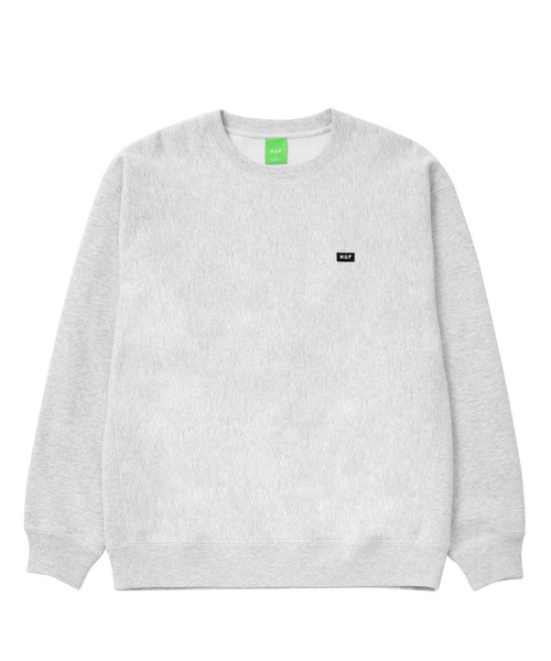 HUF（ハフ）の「CLASSIC BAR LOGO CREW / HUF クルースウェット トレーナー（スウェット・メンズ・ブラック/ワイン/ブルー系その他/アッシュグレー・SMALL/LARGE/MEDIUM/X-LARGE/XX-LARGE）」の6枚目の写真
