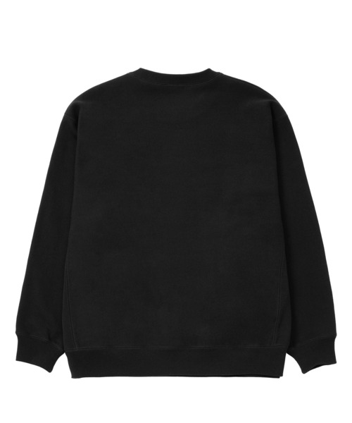 HUF（ハフ）の「CLASSIC BAR LOGO CREW / HUF クルースウェット トレーナー（スウェット・メンズ・ブラック/ワイン/ブルー系その他/アッシュグレー・SMALL/LARGE/MEDIUM/X-LARGE/XX-LARGE）」の9枚目の写真