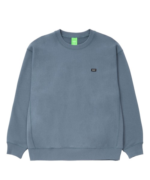 HUF（ハフ）の「CLASSIC BAR LOGO CREW / HUF クルースウェット トレーナー（スウェット・メンズ・ブラック/ワイン/ブルー系その他/アッシュグレー・SMALL/LARGE/MEDIUM/X-LARGE/XX-LARGE）」の10枚目の写真