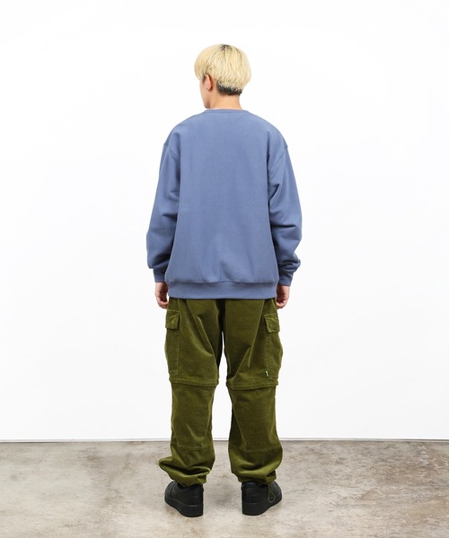 HUF（ハフ）の「CLASSIC BAR LOGO CREW / HUF クルースウェット トレーナー（スウェット・メンズ・ブラック/ワイン/ブルー系その他/アッシュグレー・SMALL/LARGE/MEDIUM/X-LARGE/XX-LARGE）」の16枚目の写真