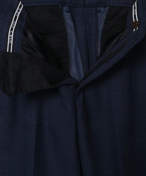 MEN'S BIGI(メンズビギ)の「【ACTIVE TAILOR】ミックスヤーン/ホップサックスラックス<セットアップ・スリーピース対応>(スラックス・メンズ・ダークネイビー/ネイビー・01/02/03/04)」の15枚目の写真