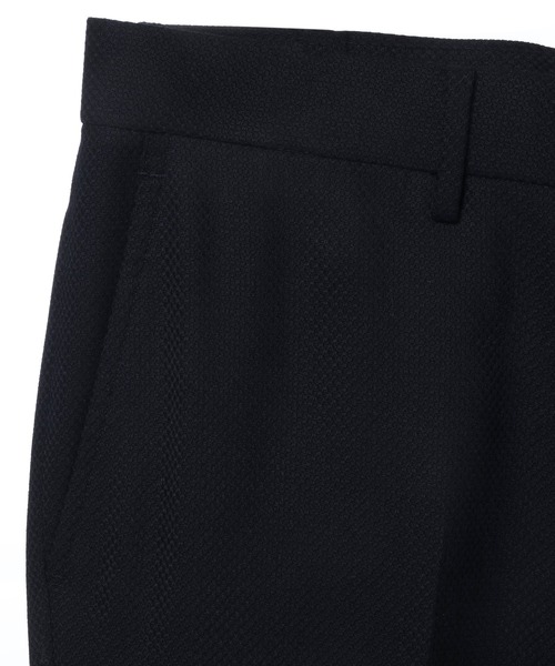 MEN'S BIGI(メンズビギ)の「【ACTIVE TAILOR】ミックスヤーン/ホップサックスラックス<セットアップ・スリーピース対応>(スラックス・メンズ・ダークネイビー/ネイビー・01/02/03/04)」の18枚目の写真