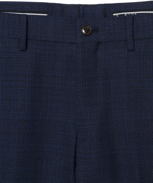 MEN'S BIGI(メンズビギ)の「【ACTIVE TAILOR】ミックスヤーン/ホップサックスラックス<セットアップ・スリーピース対応>(スラックス・メンズ・ダークネイビー/ネイビー・01/02/03/04)」の12枚目の写真