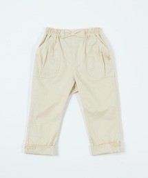 KP | ウエストリボンストレッチブロードパンツ(140~160)(チノパンツ)