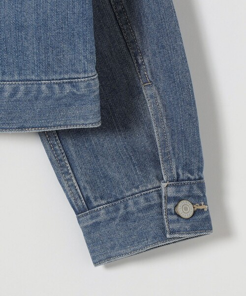 SHIPS any（シップス エニィ）の「SHIPS any:〈ウォッシャブル〉ショート デニム ジャケット［SHIPS any DENIM］（デニムジャケット・レディース・ブルー・ONE SIZE）」の8枚目の写真