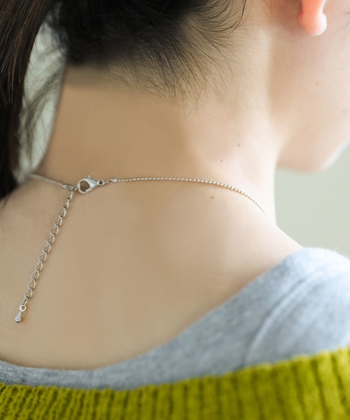 select MOCA（セレクトモカ）の「メタルネックレス（ネックレス・レディース・シルバー/ゴールド・FREE）」の6枚目の写真