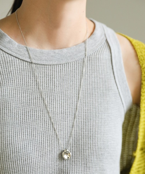 select MOCA（セレクトモカ）の「メタルネックレス（ネックレス・レディース・シルバー/ゴールド・FREE）」の5枚目の写真