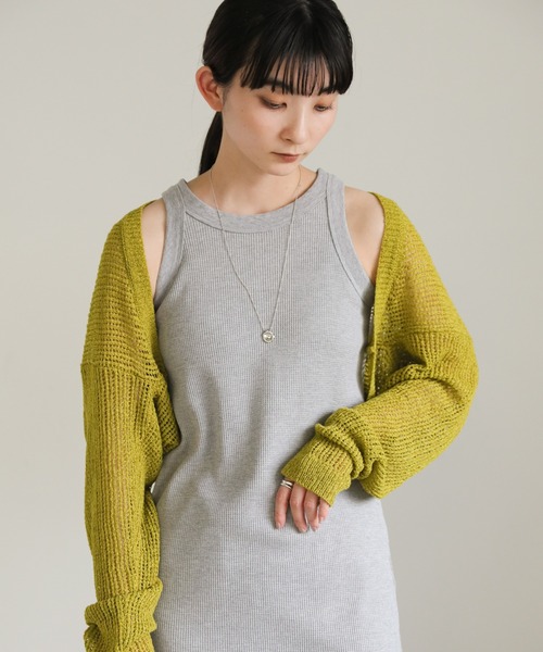 select MOCA（セレクトモカ）の「メタルネックレス（ネックレス・レディース・シルバー/ゴールド・FREE）」の4枚目の写真