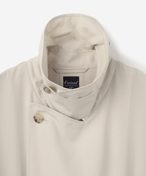 ORCIVAL（オーシバル）の「ORCIVAL | トレンチコート MEN（トレンチコート・メンズ・ダークネイビー/グレイッシュベージュ・4/5）」の12枚目の写真