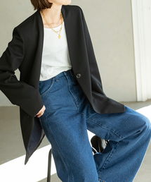 ノーブル/ NOBLE ノーカラー ジャケット23AW Noble（ノーブル）｜ノーカラージャケット一覧 - WEAR