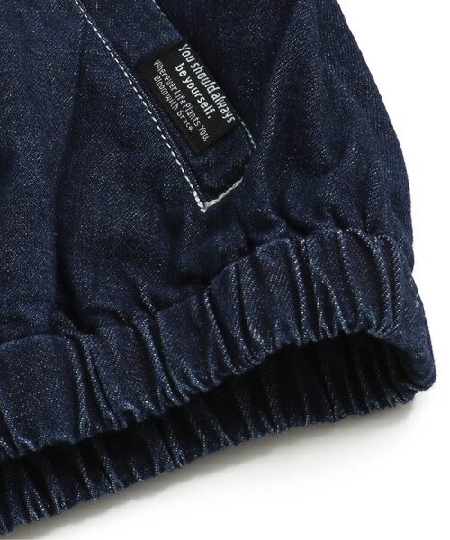 BREEZE（ブリーズ）の「デニムフリルブルゾン（ブルゾン・キッズ・ブルー/ネイビー・130/80/140/100/110/120/90）」の13枚目の写真