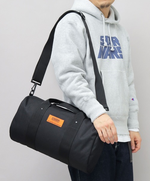 セール】撥水加工 ポリエステル ダッフルバッグ M（ドラムバッグ