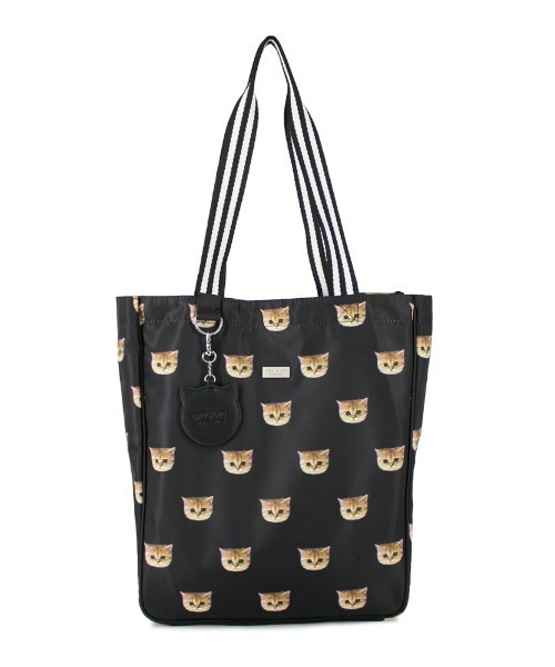 PAUL&JOE(ポールアンドジョー)の「トートバッグ・縦型/ヌネット/PAUL & JOE ACCESSOIRES(トートバッグ・レディース・ブラック/アイボリー/ミント・FREE)」の2枚目の写真