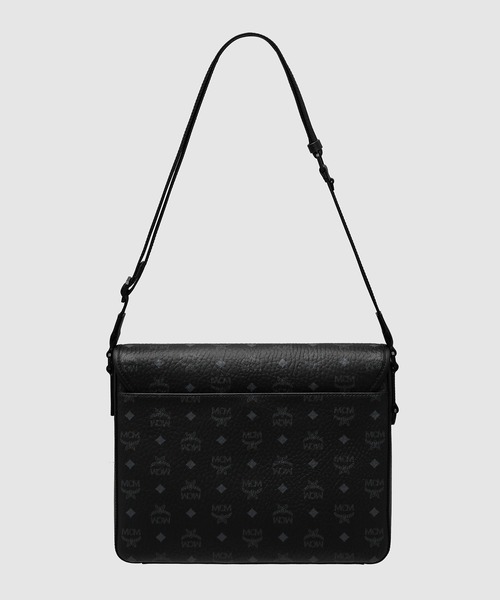MCM(エムシーエム)の「Klassik メッセンジャーバッグ - ヴィセトス(メッセンジャーバッグ・メンズ・ブラック・MEDIUM)」の5枚目の写真