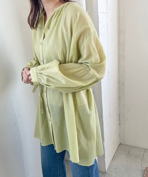 LOWRYS FARM(ローリーズファーム)の「ヨウリュウブラウスロングスリーブ 176294(シャツ/ブラウス・レディース・イエロー/ホワイト/グリーン/ブラック/その他・FREE)」の22枚目の写真