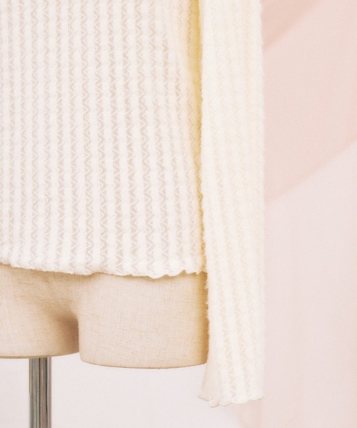 pomiii(ポミー)の「レースハイネックメロウトップス(Tシャツ/カットソー・レディース・アイボリー・FREE)」の20枚目の写真