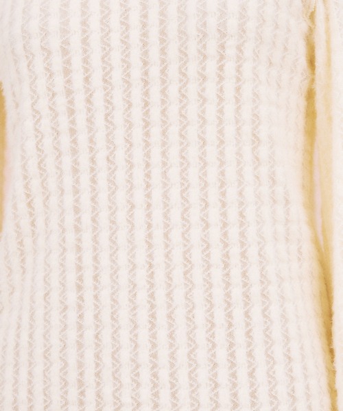 pomiii(ポミー)の「レースハイネックメロウトップス(Tシャツ/カットソー・レディース・アイボリー・FREE)」の5枚目の写真