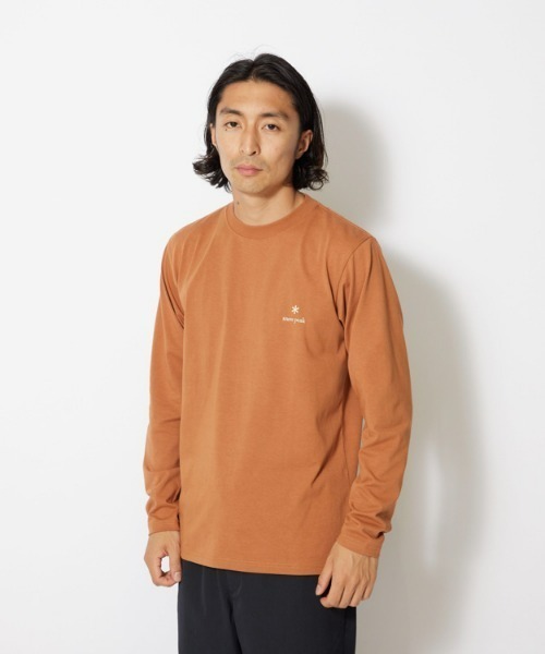 Snow Peak(スノーピーク)の「Botanical Biotope L/S T shirt(Tシャツ/カットソー・メンズ・ブラック/ホワイト/ブラウン・LARGE/MEDIUM/SMALL/X-LARGE)」の3枚目の写真