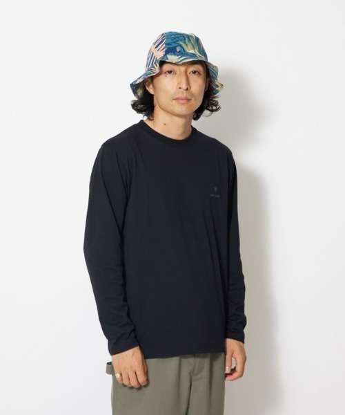 Snow Peak(スノーピーク)の「Botanical Biotope L/S T shirt(Tシャツ/カットソー・メンズ・ブラック/ホワイト/ブラウン・LARGE/MEDIUM/SMALL/X-LARGE)」の16枚目の写真