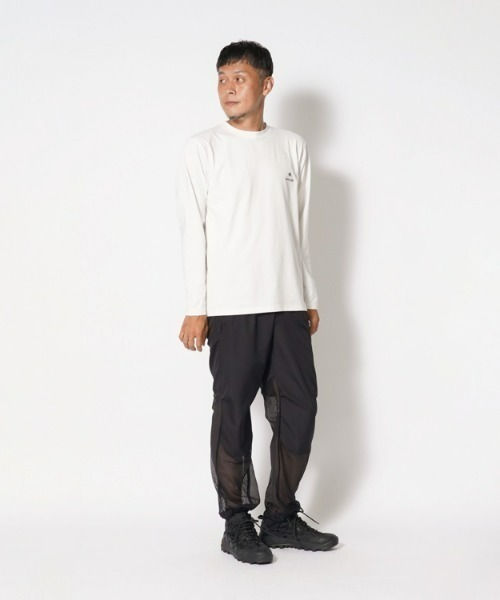 Snow Peak(スノーピーク)の「Botanical Biotope L/S T shirt(Tシャツ/カットソー・メンズ・ブラック/ホワイト/ブラウン・LARGE/MEDIUM/SMALL/X-LARGE)」の14枚目の写真