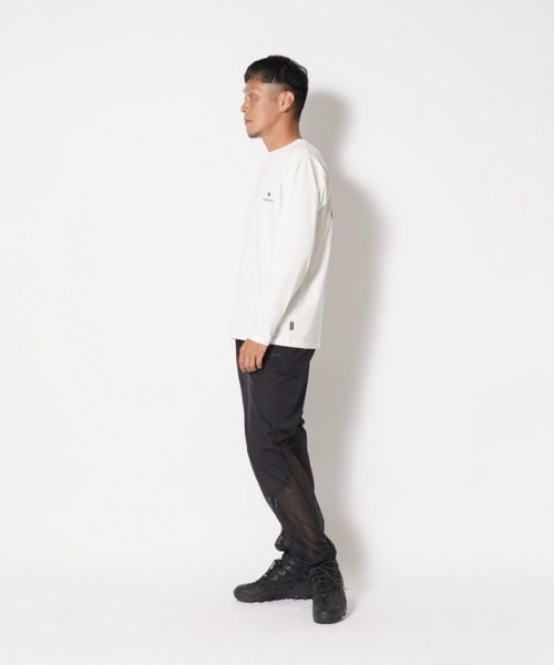 Snow Peak(スノーピーク)の「Botanical Biotope L/S T shirt(Tシャツ/カットソー・メンズ・ブラック/ホワイト/ブラウン・LARGE/MEDIUM/SMALL/X-LARGE)」の10枚目の写真