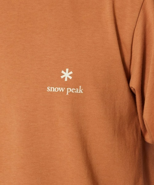 Snow Peak(スノーピーク)の「Botanical Biotope L/S T shirt(Tシャツ/カットソー・メンズ・ブラック/ホワイト/ブラウン・LARGE/MEDIUM/SMALL/X-LARGE)」の22枚目の写真